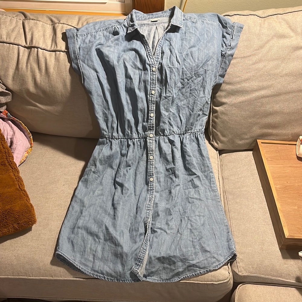 Jcrew denim dress
